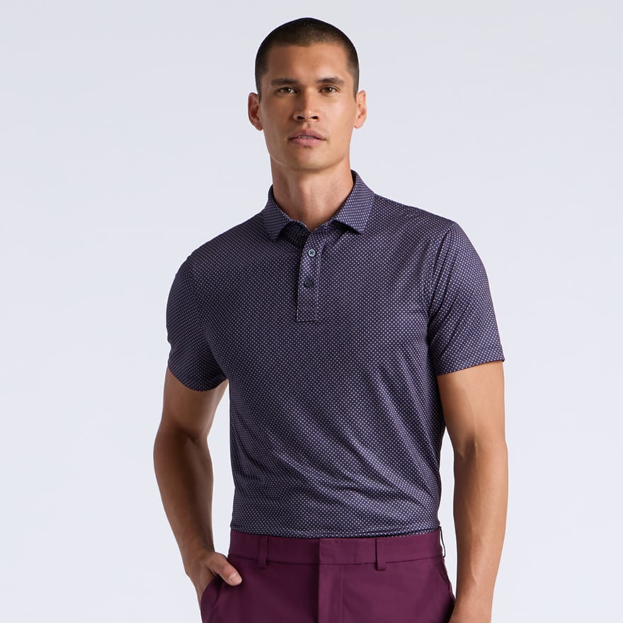 DIAMOND GEO TECH JERSEY POLO - US 9179