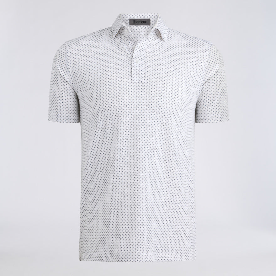 ALL PLAY FOULARD GEO STRETCH KNIT POLO - US 2977