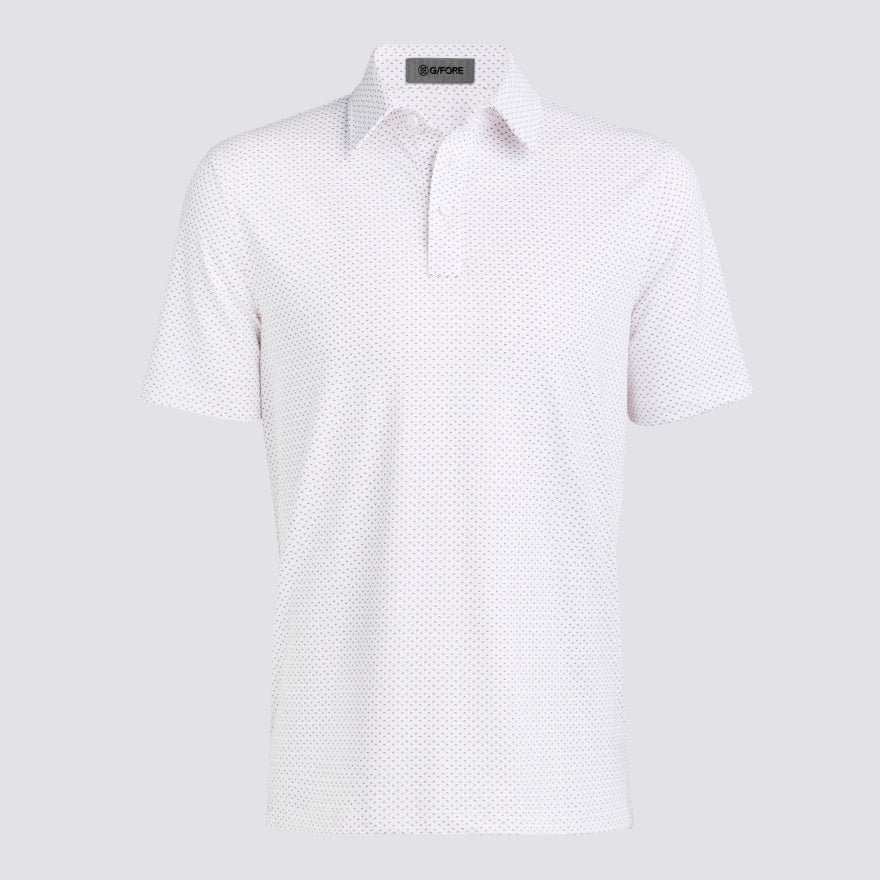 ALL PLAY SPADE GEO STRETCH KNIT POLO - US 5858