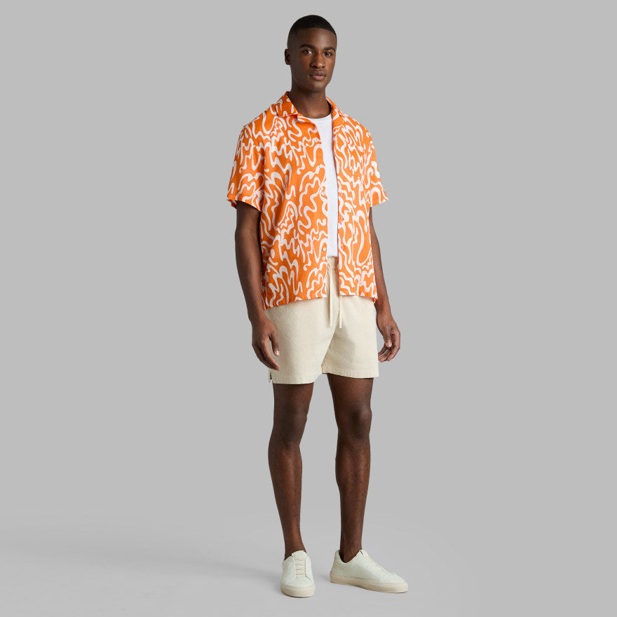 LTD RELEASE BEACHSIDE LINEN DRAWSTRING SHORT - US 7225