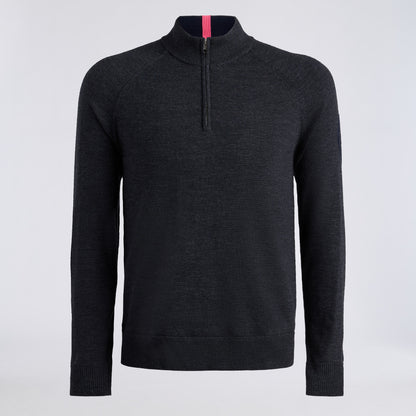 CIRCLE G MERINO WOOL 1/4 ZIP PULLOVER - US 6442