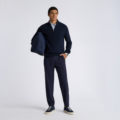 THE CLUB MERINO WOOL 1/4 ZIP SWEATER - US 2026