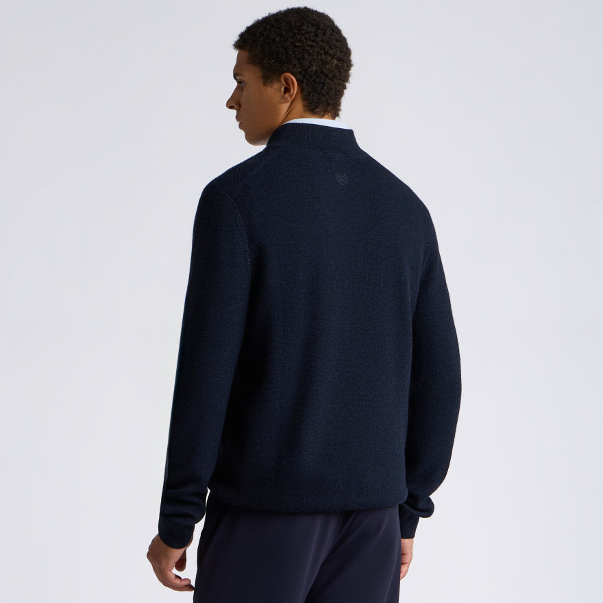 THE CLUB MERINO WOOL 1/4 ZIP SWEATER - US 2026