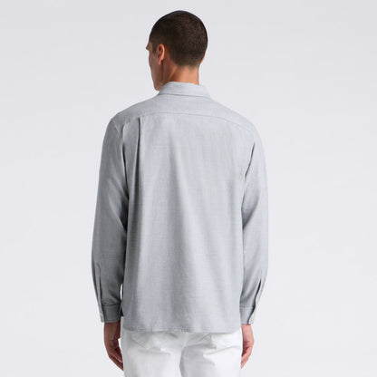 BRUSHED FLANNEL OVERSHIRT - US 2983