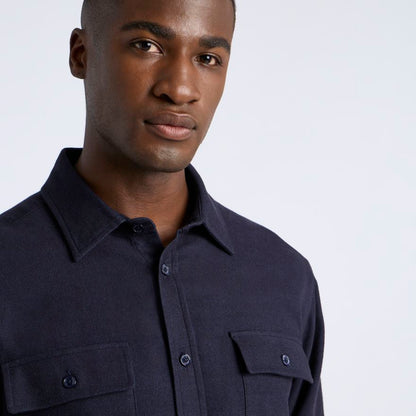 BRUSHED FLANNEL OVERSHIRT - US 6761