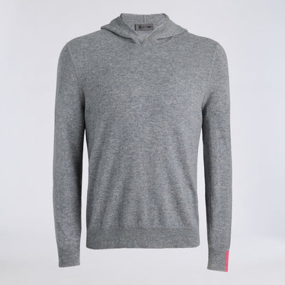 CASHMERE HOODED SWEATER - US 4915
