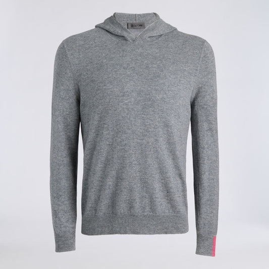 CASHMERE HOODED SWEATER - US 4915