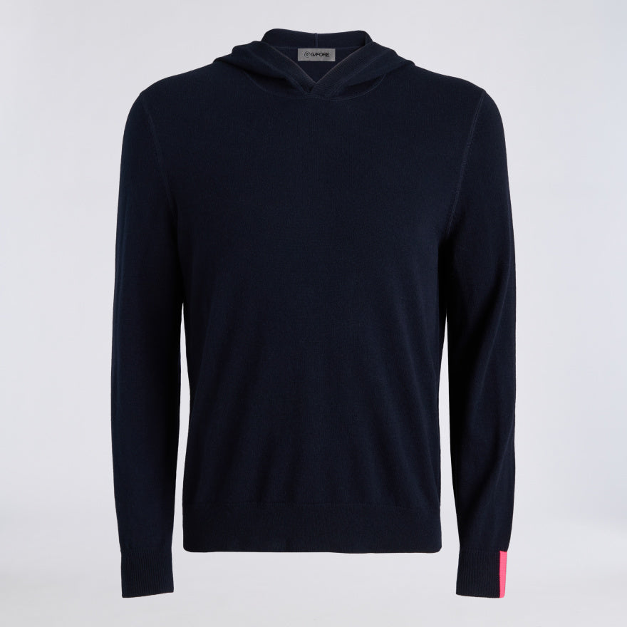 CASHMERE HOODED SWEATER - US 5704